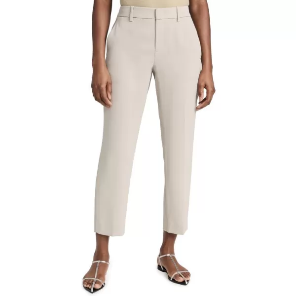 Vince Womens Crepe Tailored Straight Leg PantsSepia