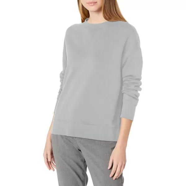 Vince Womens Essential Relaxed PulloverFog