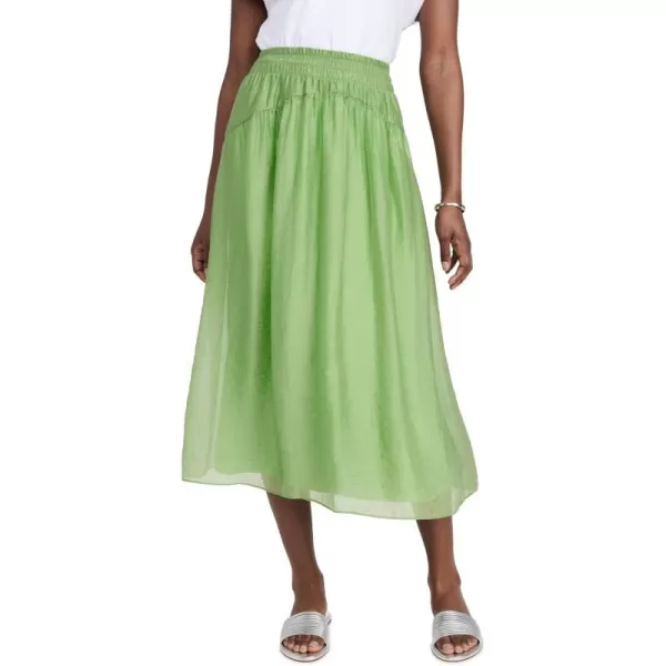 Vince Womens Smocked Waist Pull on SkirtSprout