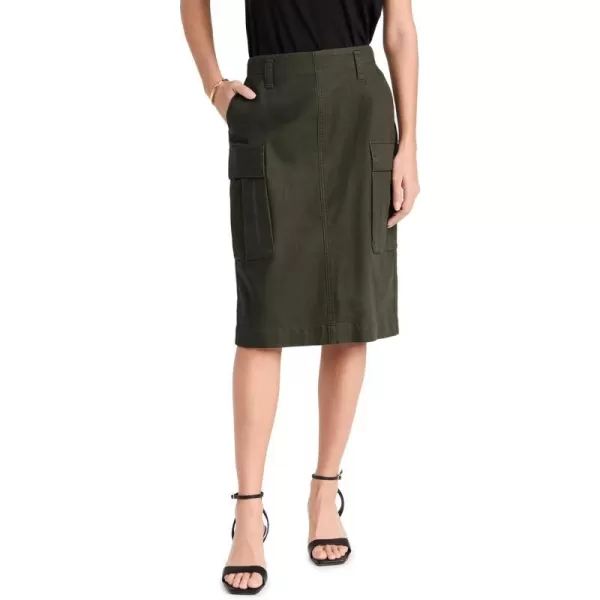 Vince Womens Utility Cargo SkirtNight Pine