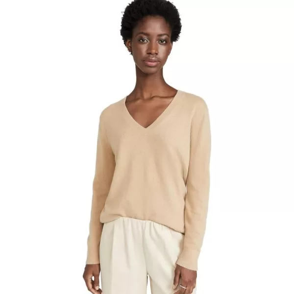 Vince Womens Weekend VNeckCamel