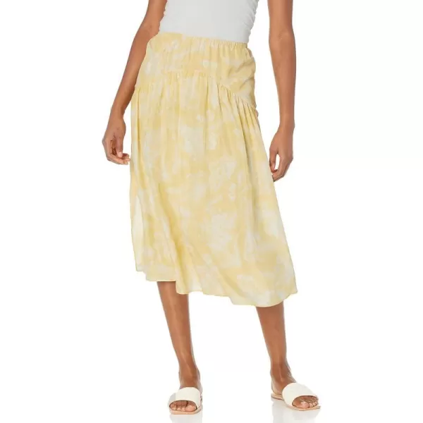 Vince Womens Wheat Tiered SkirtBalm