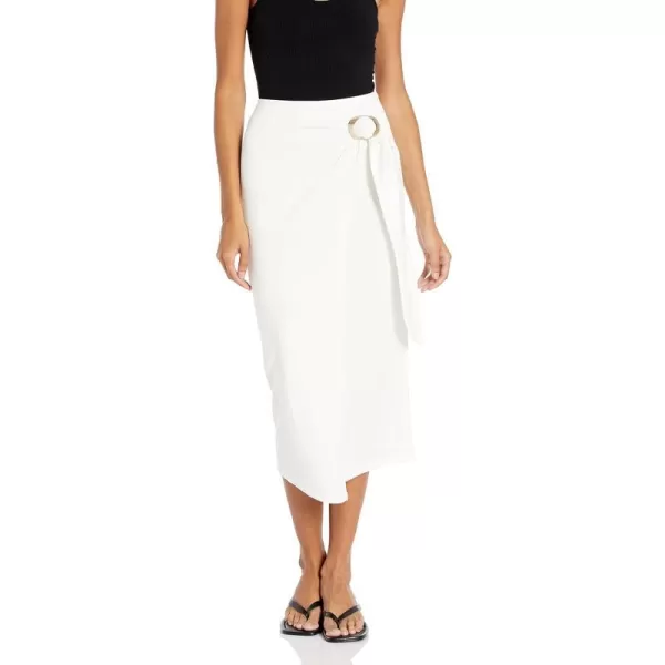 Vince Womens Wrap SkirtOffwhite