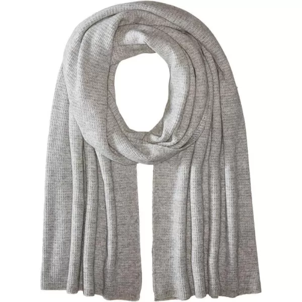 Vince mens Luxe Thermal Blanket ScarfHeather Steel