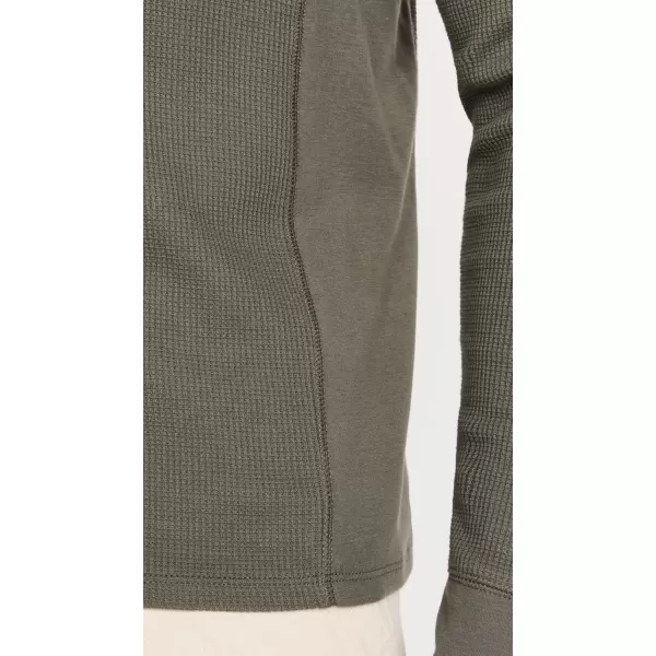 Vince Mens Long Sleeve Thermal Crew TeeCarrillo Green