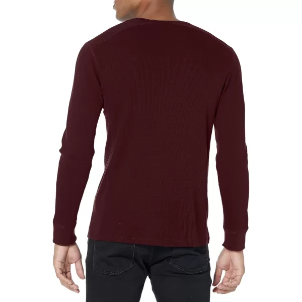 Vince Mens Long Sleeve Thermal Crew TeePinot Vino