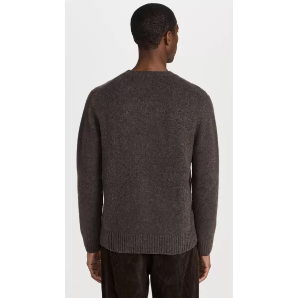 Vince Mens Melange Crew SweaterHeather Carrillo Green