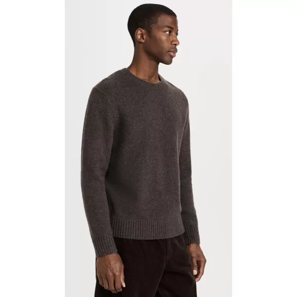 Vince Mens Melange Crew SweaterHeather Carrillo Green