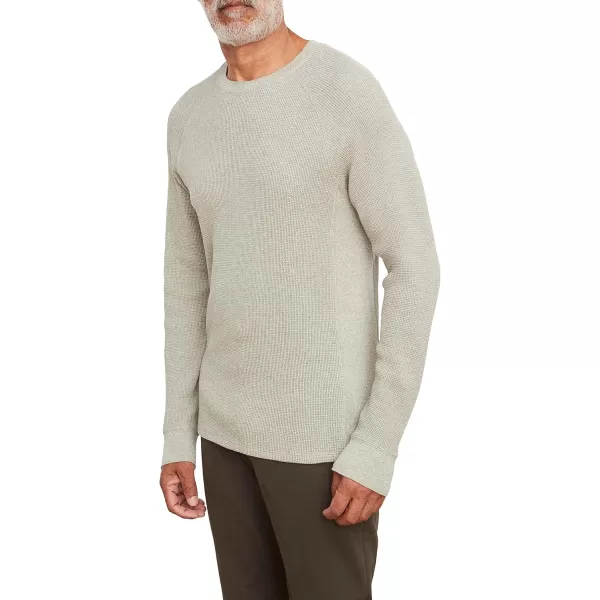 Vince Mens Mouline Thermal CrewSageOff White