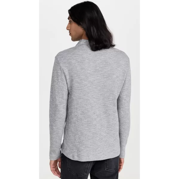 Vince Mens Sunfaded Thermal PoloCarbonOff White