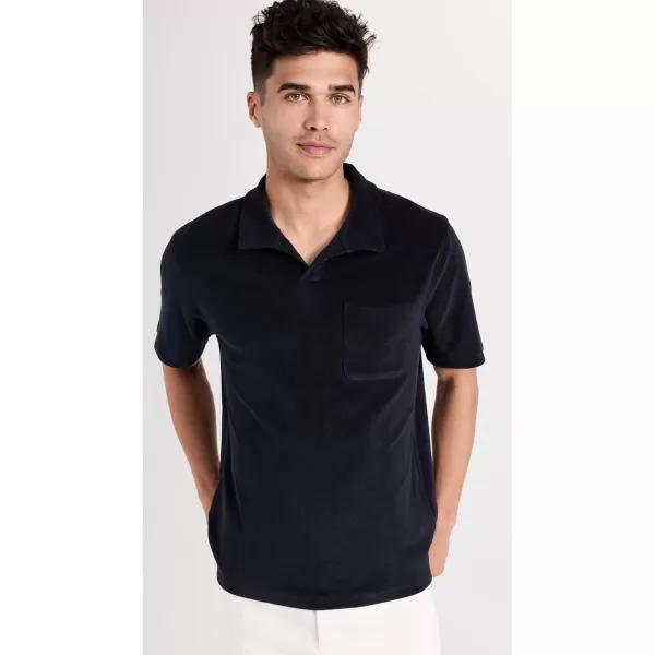 Vince Mens Terry Johnny Collar Polo403cbl