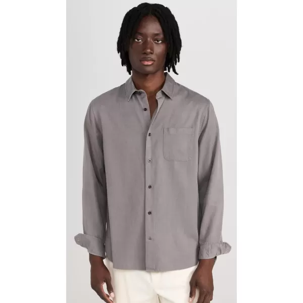 Vince Mens Vacation ShirtLt Pewter