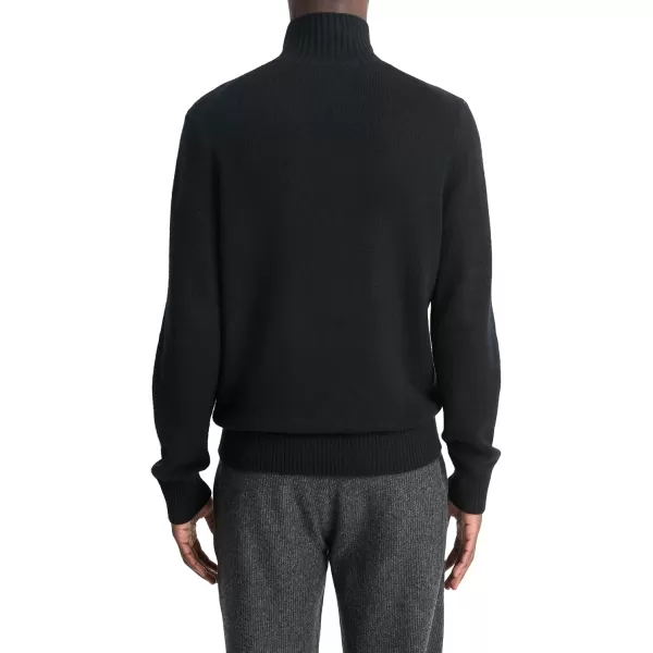 Vince mens LS Turtle NeckBlack