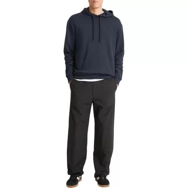 Vince Mens Double Face Pullover HoodieCoastalUltramarine