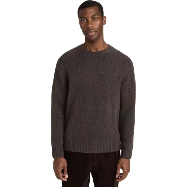 Vince Mens Melange Crew SweaterHeather Carrillo Green