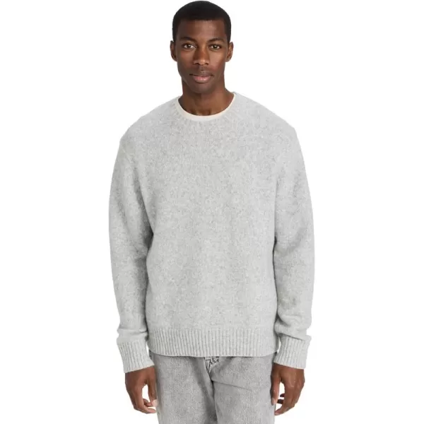 Vince Mens Melange Crew SweaterLt H Grey