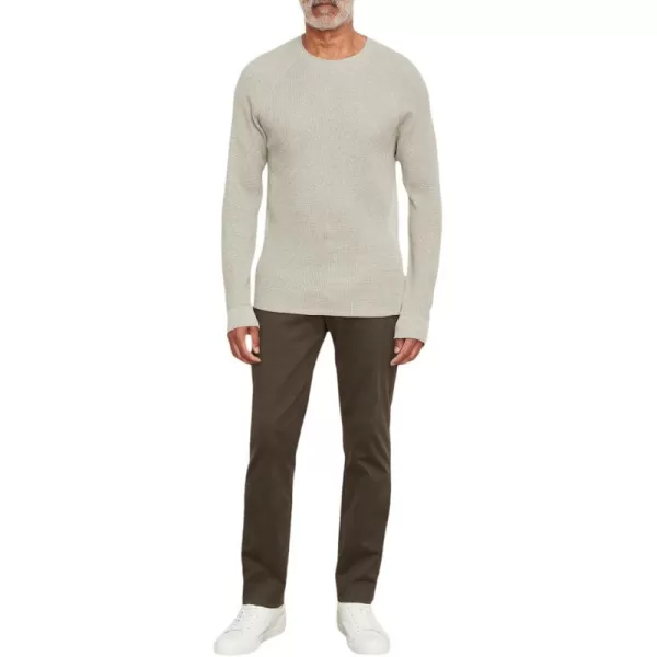 Vince Mens Mouline Thermal CrewSageOff White