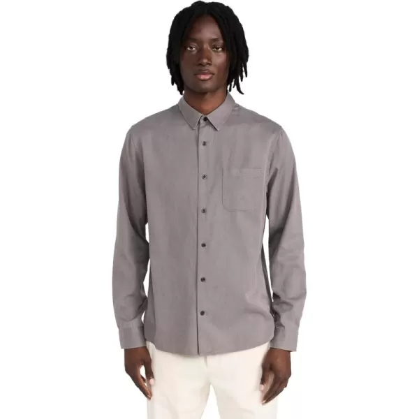 Vince Mens Vacation ShirtLt Pewter