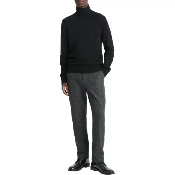 Vince mens LS Turtle NeckBlack