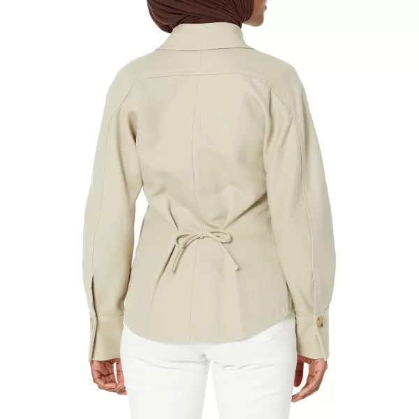 imageVince Womens Tie Bk JacketLt Dove