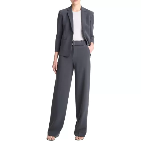 imageVince Womens Shrunken BlazerGraphite