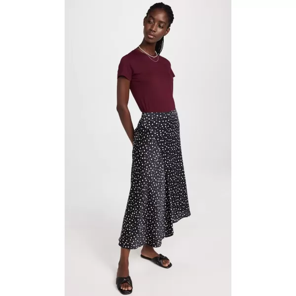 imageVince Womens Essential Crew TeePlum Wine