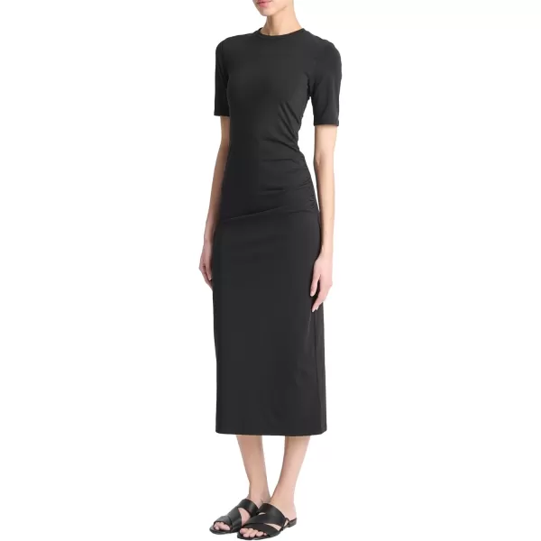 imageVince Womens Side Drape DressBlack