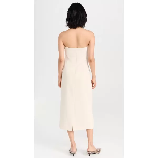 imageVince Womens Strapless Draped DressOffwhite