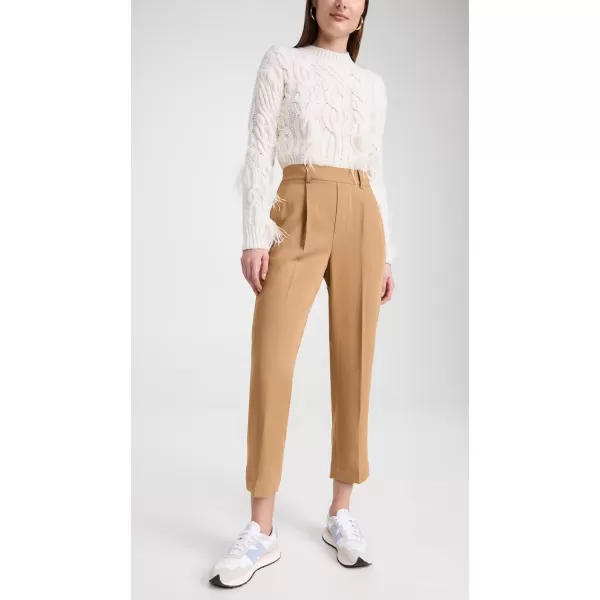 imageVince Womens Tapered Pull on PantSandshell