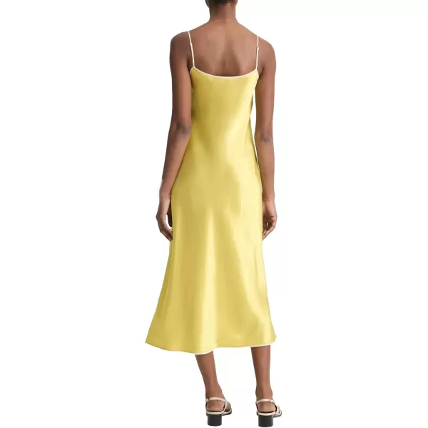 imageVince Womens Tipped Slip DressDanjouSun Creme