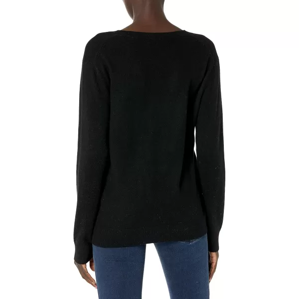 imageVince Womens Weekend V Neck Cashmere SweaterBlack