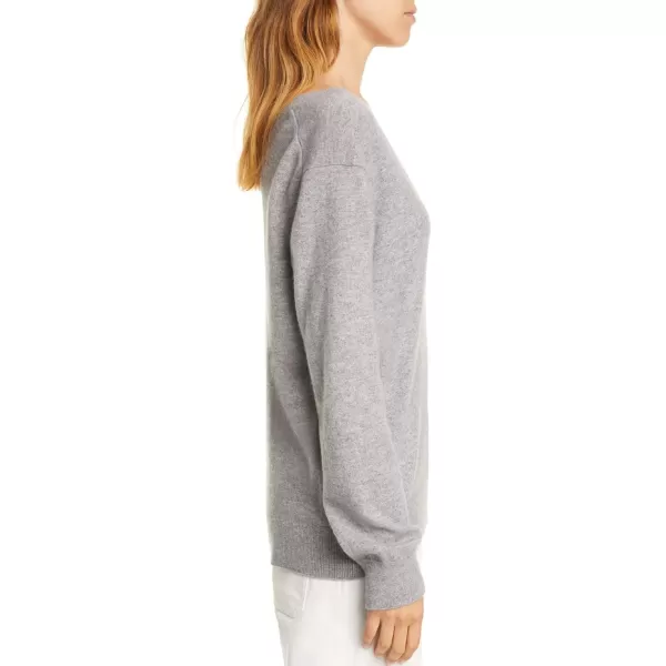 imageVince Womens Weekend V Neck Cashmere SweaterHeather Steel