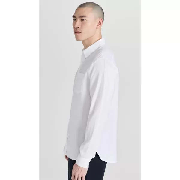 imageVince Mens Linen ShirtOptic White