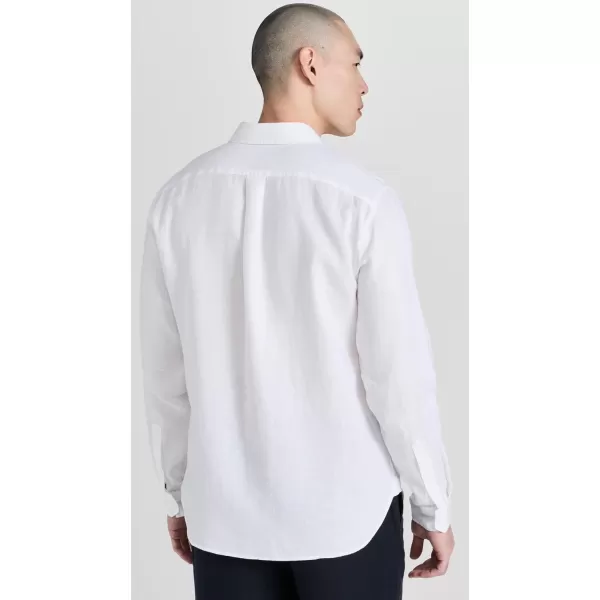 imageVince Mens Linen ShirtOptic White