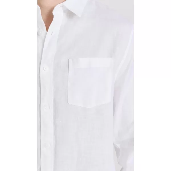 imageVince Mens Linen ShirtOptic White