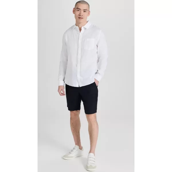 imageVince Mens Linen ShirtOptic White