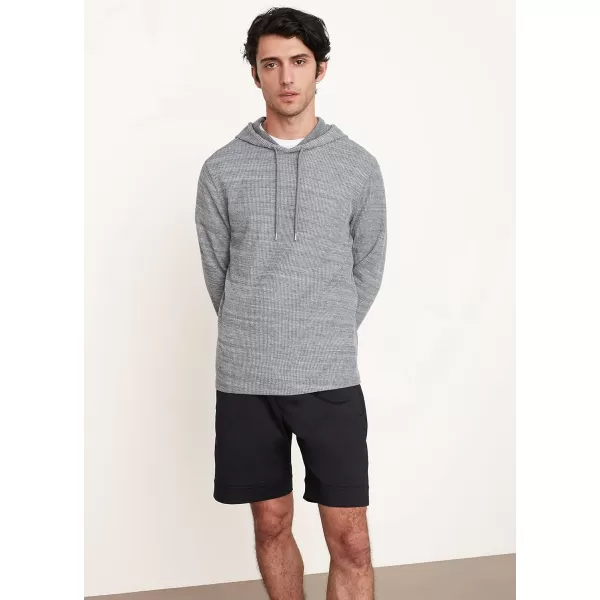 imageVince Mens Marlbed Fleece JoggerH BlackMed H Grey