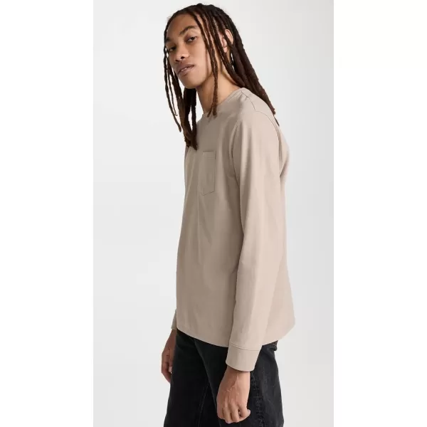 imageVince Mens Sueded Jersey Pkt CrewStucco