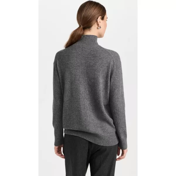 imageVince Womens Cashmere Weekend Turtleneck SweaterH Flint