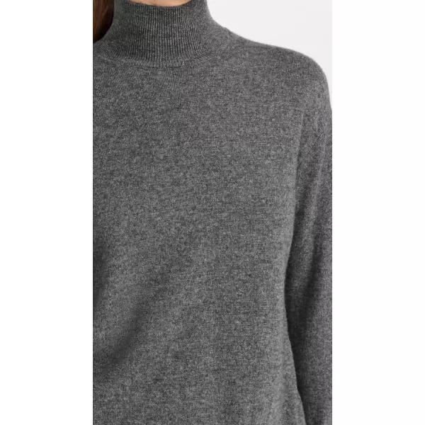 imageVince Womens Cashmere Weekend Turtleneck SweaterH Flint