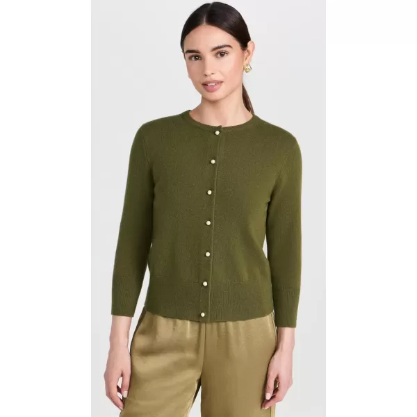 imageVince Womens Pearl Button CardiganLaurel