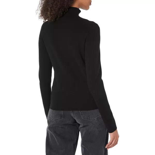 imageVince Womens Slim Turtleneck TopBlack