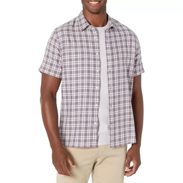 imageVince Mens Waterfront Plaid ShirtDusty Sky