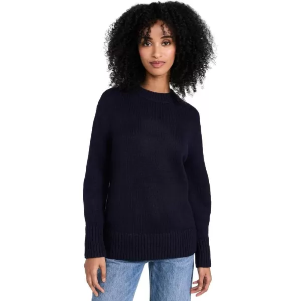 imageVince Womens Boyfriend Crew Neck SweaterCoastal