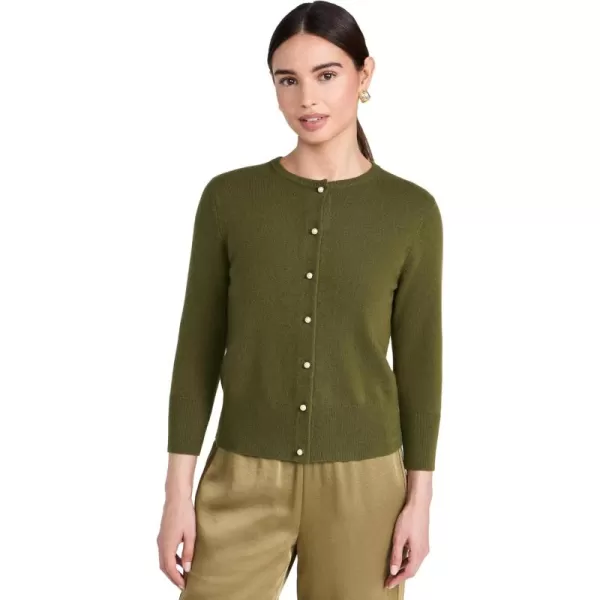 imageVince Womens Pearl Button CardiganLaurel