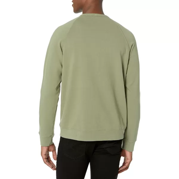 imageVince Mens LS Garment Dye CrewWashed Feathergrass