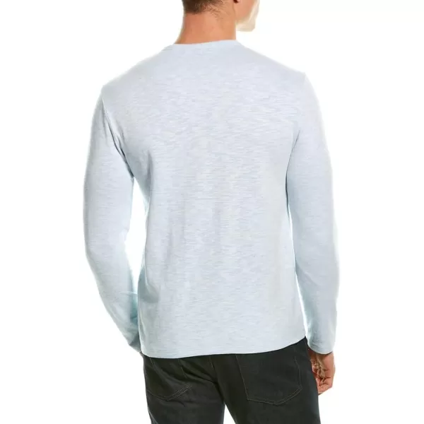 imageVince Mens Sunfaded LS Pkt CrewLt Blue