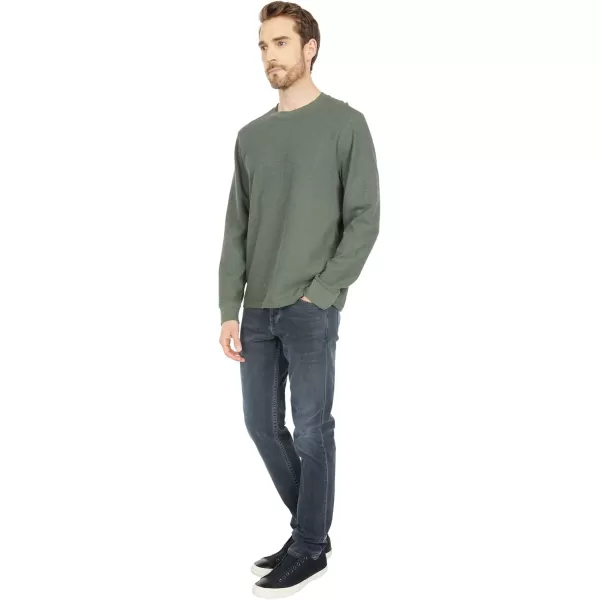 imageVince Mens Thermal Dbl Knit CrewH Chive