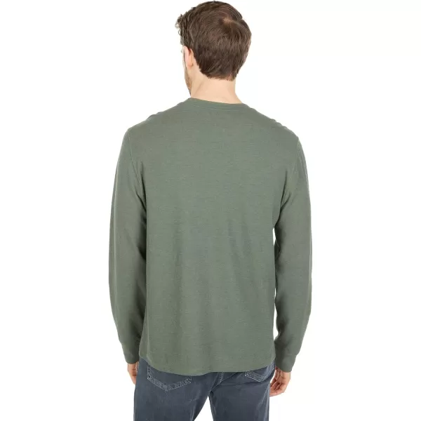 imageVince Mens Thermal Dbl Knit CrewH Chive