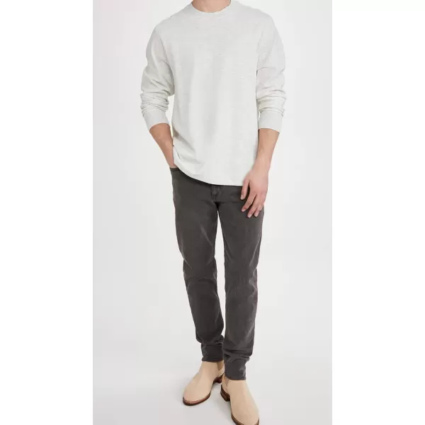 imageVince Mens Thermal Dbl Knit CrewH White